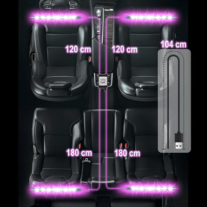 Vibrant Glow Car Lighting Kit™